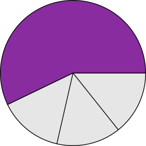 Bruchanteile Kreis