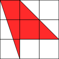 Bruchanteile Rechteck