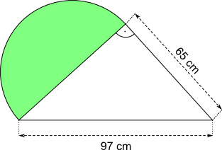 Rechtwinkliges Dreieck; Halbkreis
