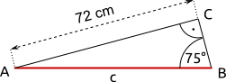 Dreieck, Sinus