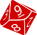 10-seitiger Würfel
